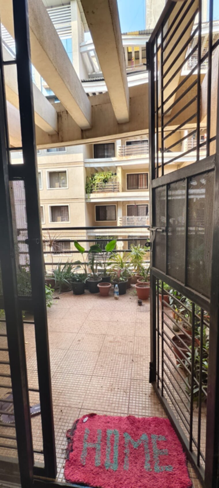 Balcony, eisha-empire 2 Bedroom 1024 Sq.Ft. Apartment In Udhyog Nagar Pune 8391075