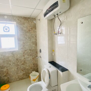 Bathroom in 3 BHK Builder Floor at Omaxe New Chandigarh, Mullanpur – for Rent