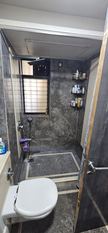 Bathroom in 2 BHK Apartment at Celestia Heights, Malad West – for Rent