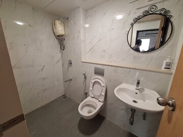 Bathroom in 2.5 BHK Apartment at Lodha Codename Premier, Dombivli East – for Rent