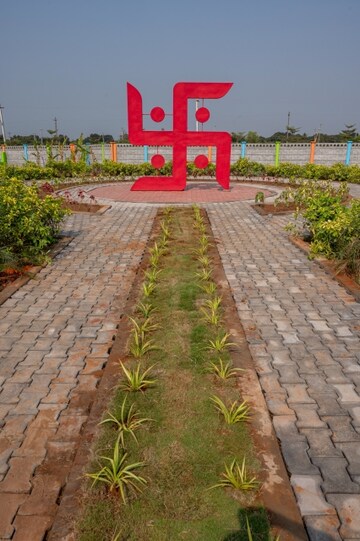  Plot – Exterior View View at Chelluru - for Sale