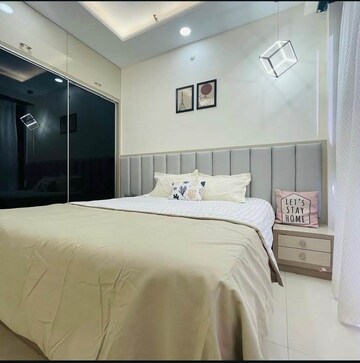 Bedroom in 1 BHK Apartment at Duville Riverdale Heights, Kharadi – for Rent