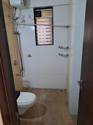 Bathroom in 2 BHK Apartment at New Saket Apartment, Santacruz West – for Rent
