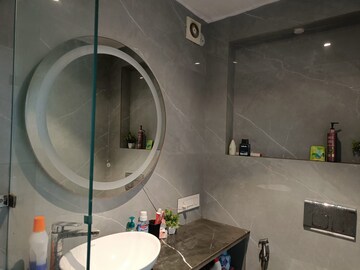 Bathroom in 2 BHK Builder Floor at Subhash Nagar – for Rent