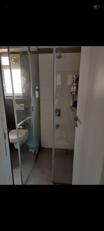Bathroom in 2 BHK Apartment at Rustomjee Urbania, Majiwada – for Rent