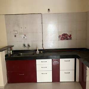 Kitchen in 2.5 BHK Apartment at Nyati Evita, Madhav Nagar – for Sale