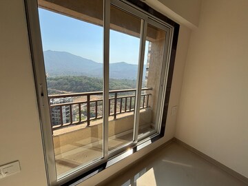Balcony in 1 BHK Apartment at Vihang Golden Hills, Owale – for Rent