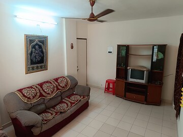 Living Room in 2 BHK Apartment at Vanshaj CHS, Mundhwa – for Rent
