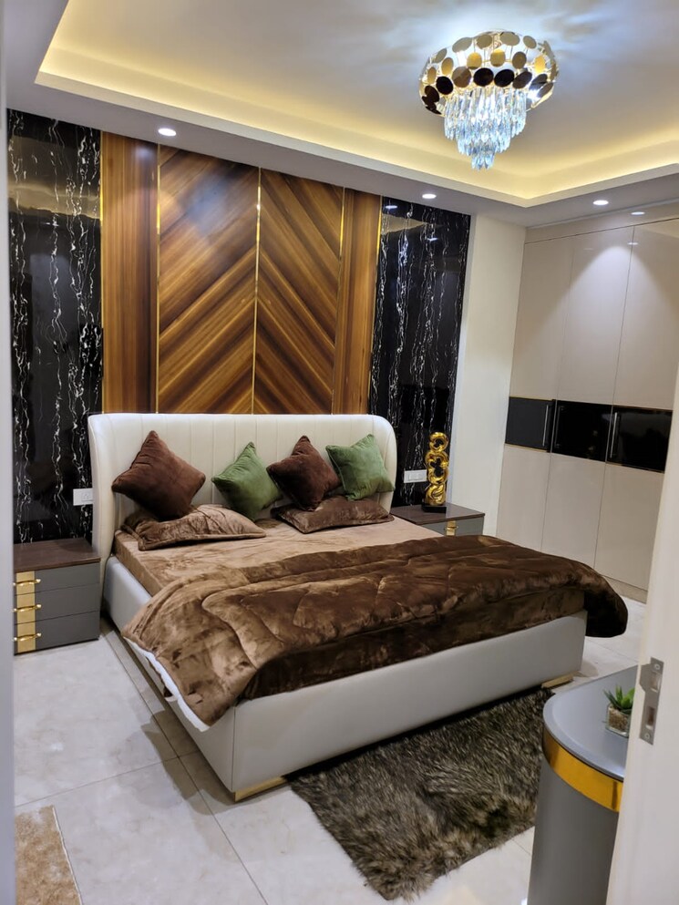 Bedroom, roseate-homes 3 Bedroom 216 Sq.Yd. Builder Floor In Ghazipur Zirakpur 8391758