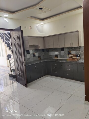 Kitchen in 3 BHK Independent House at Jankipuram – for Sale