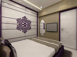 Bedroom in 3 BHK Apartment at Mulund East – for Sale