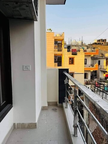Balcony in 1 BHK Builder Floor at Freedom Fighters Enclave – for Rent