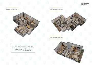 Master Plan in 4 BHK Apartment at Platinum Oceanic, Khar West – for Sale