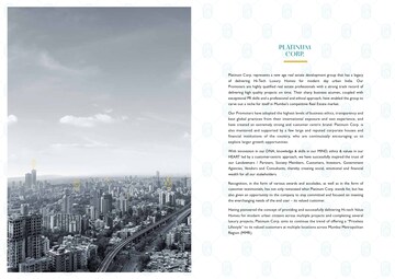 Plot Area in 4 BHK Apartment at Platinum Oceanic, Khar West – for Sale