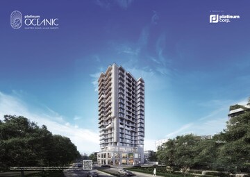 Plot Area in 4 BHK Apartment at Platinum Oceanic, Khar West – for Sale