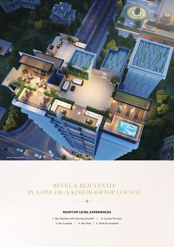 Plot Area in 4 BHK Apartment at Platinum Oceanic, Khar West – for Sale