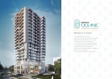 4 BHK Apartment – Exterior View View at Platinum Oceanic, Khar West - for Sale