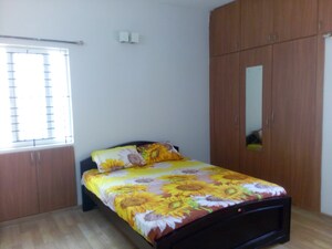Bedroom in 3 BHK Apartment at Akshaya Adora, Padur – for Rent