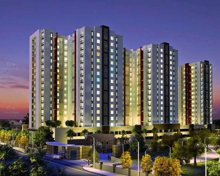 Exterior View, gera-trinity-towers 2 Bedroom 1335 Sq.Ft. Apartment In Kharadi Pune 8392250