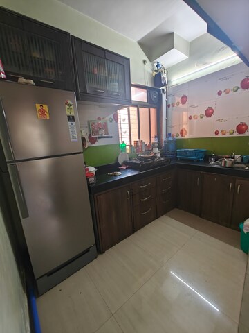 Kitchen in 2 BHK Apartment at Oracle Sapphire CHS, Nerul – for Rent
