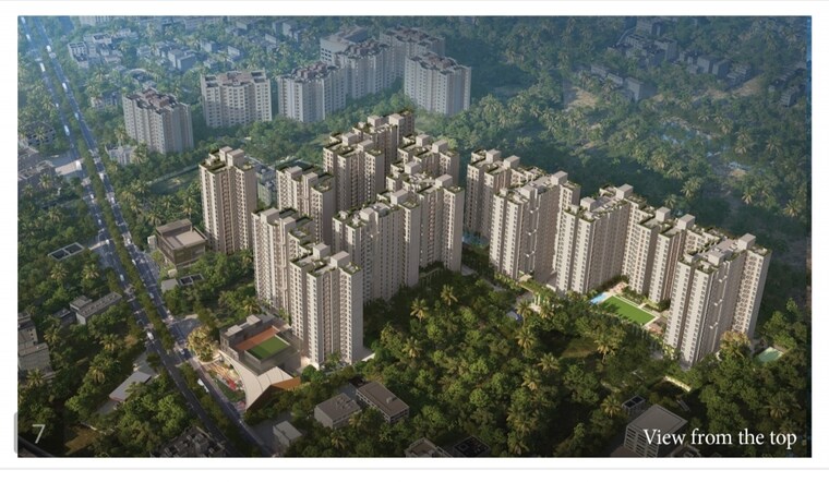 Exterior View, srijan-optima 3 Bedroom 1282 Sq.Ft. Apartment In Rajarhat New Town Kolkata 8392494