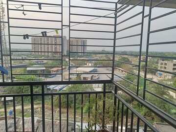 Balcony in 2 BHK Apartment at Elita Garden Vista, New Town – for Rent