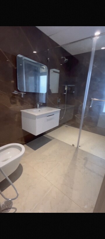 Bathroom in 4 BHK Apartment at DSR The Classe, Narsingi – for Rent