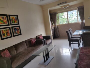 Living Room in 2 BHK Apartment at Mittal Phoenix Tower, Lower Parel – for Rent