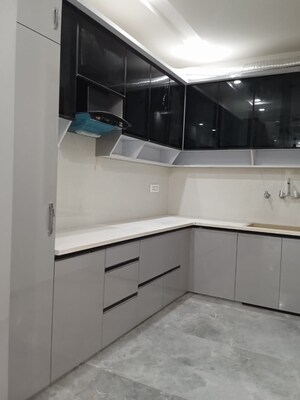 Kitchen in 3 BHK Apartment at Mahavir Enclave 1 – for Sale