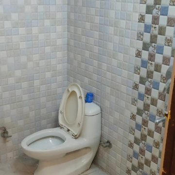 Bathroom in 3 BHK Builder Floor at Malviya Nagar – for Rent