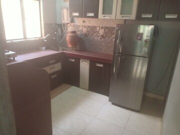 Kitchen in 3 BHK Apartment at Avenue Sai Prasad, Kharghar – for Rent