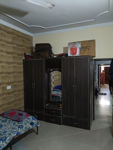 Living Room in 2 BHK Builder Floor at Dhakoli Village – for Sale