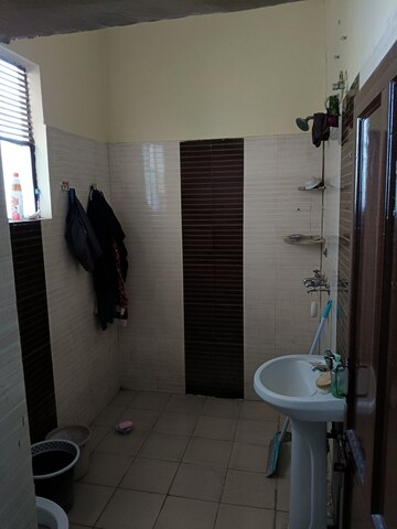 Bathroom in 2 BHK Builder Floor at Dhakoli Village – for Sale