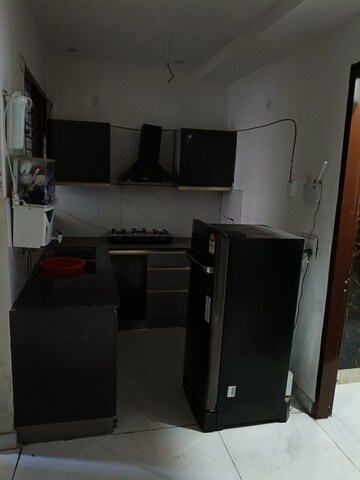 Kitchen in 3 BHK Builder Floor at Motia Blue Ridge, Dhakoli Village – for Rent