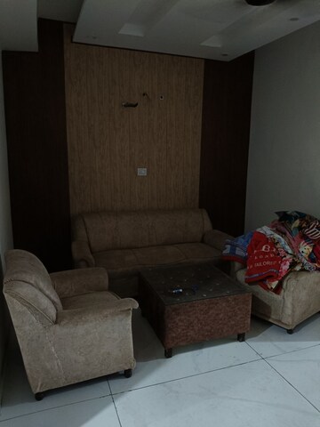 Living Room in 3 BHK Builder Floor at Motia Blue Ridge, Dhakoli Village – for Rent