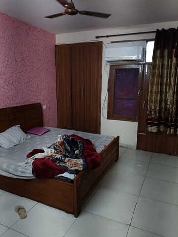 Bedroom in 2 BHK Builder Floor at MS Enclave Zirakpur, Dhakoli Village – for Rent