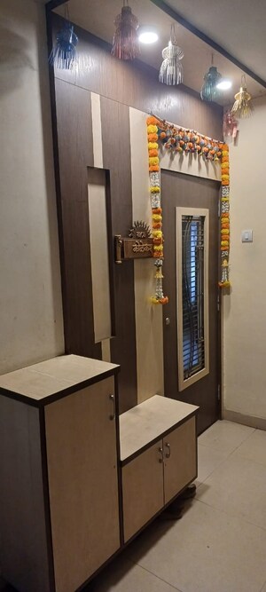 Building Lobby in 2 BHK Apartment at Siddhi Highland Park, Kolshet Road – for Sale