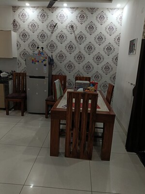 Living Room in 3 BHK Builder Floor at Dhakoli Village – for Sale