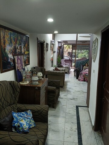 Living Room in 3 BHK Builder Floor at US Pine Homes, Dhakoli Village – for Sale