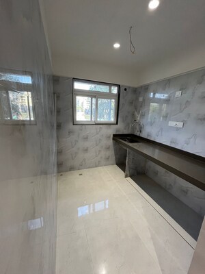 Kitchen in 2 BHK Apartment at Vaibhavlaxmi Queens Avenue, Chembur – for Sale