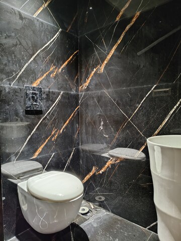Bathroom in 2 BHK Apartment at Hamilton Court, Santacruz West – for Rent