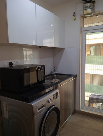 Kitchen in 3 BHK Apartment at Mahavir Apartment Santacruz West, Santacruz West – for Rent