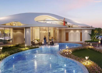 Swimming Pool in 3 BHK Villa at Bicholim – for Sale