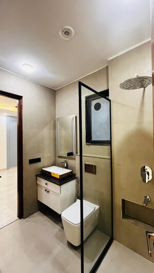 Bathroom in 4 BHK Builder Floor at SS Mayfield Gardens, Sector 51 – for Sale