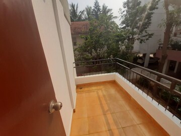 Balcony in 3 BHK Apartment at Aashiyana Park, Aundh – for Rent
