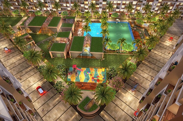 Exterior View, mohan-precious-greens 2 Bedroom 610 Sq.Ft. Apartment In Ambernath Thane 8392650