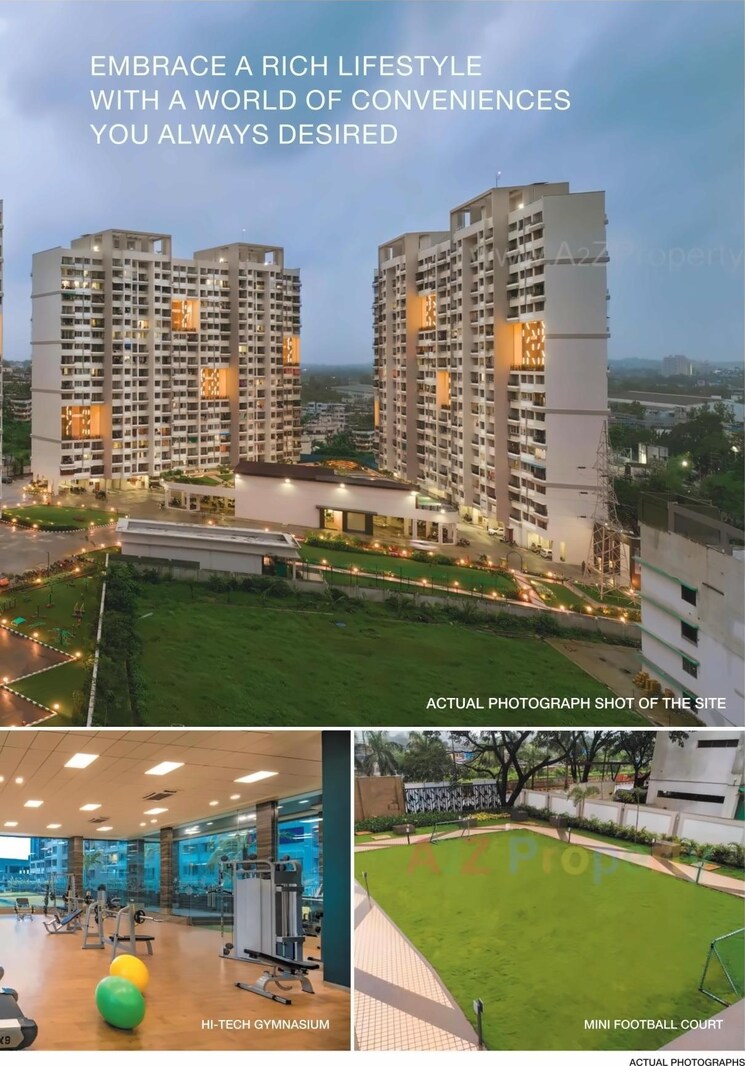 Exterior View, nisarg-greens-phase-ii-a 2 Bedroom 710 Sq.Ft. Apartment In Ambernath Thane 8392674