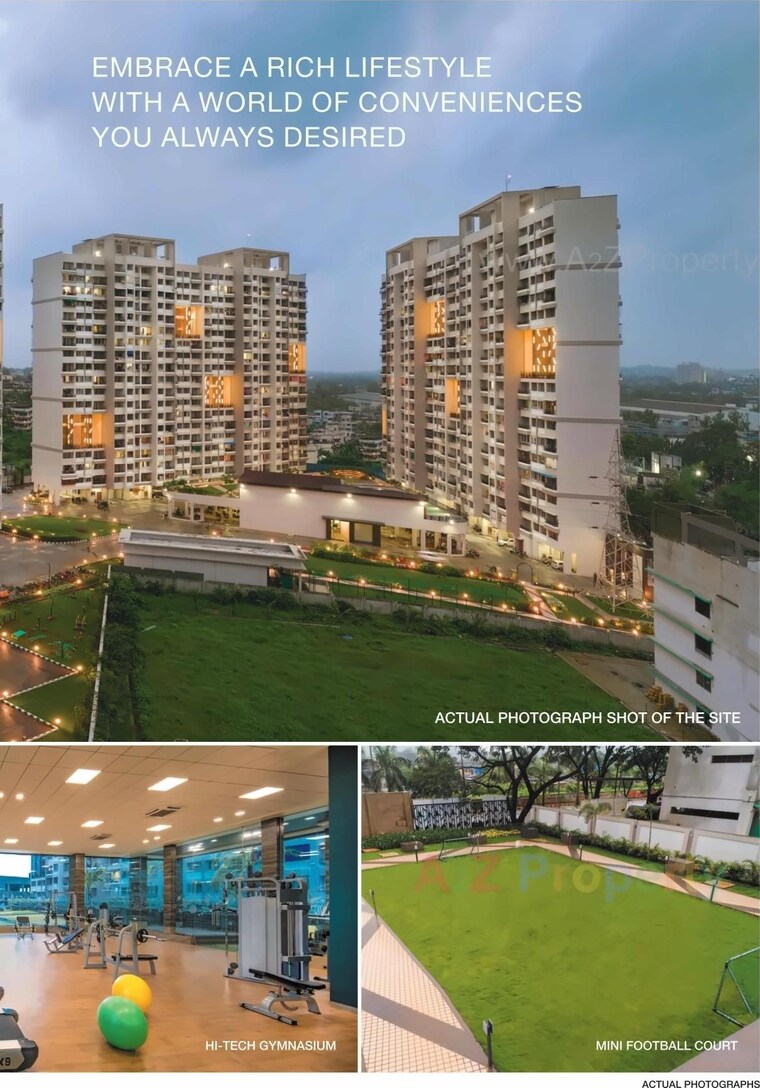 Exterior View, nisarg-greens-phase-ii-a 2 Bedroom 710 Sq.Ft. Apartment In Ambernath Thane 8392674