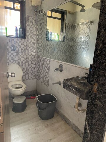 Bathroom in 3 BHK Apartment at Ashoka Marg – for Rent