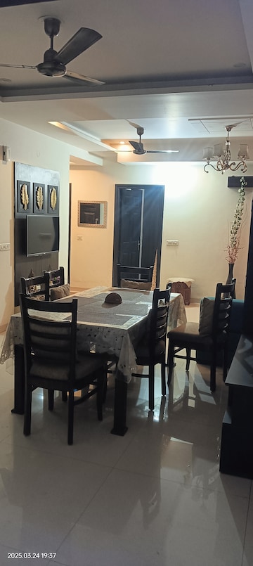 Gym in 3 BHK Apartment at Golden Sand Apartments, Dhakoli Village – for Rent